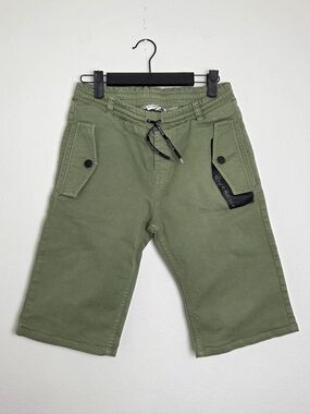 Givenchy Boys Olive Green Cargo Shorts Size 12+